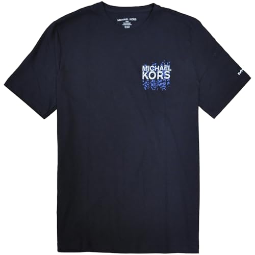 新品　MICHAEL KORS メンズ　ロゴ　長袖ドレスシャツ マイケル・コース(MICHAEL KORS) メンズTシャツ・カットソー